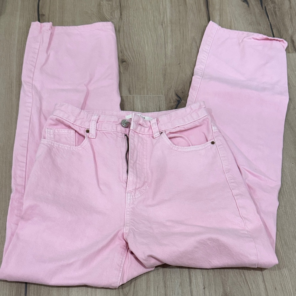 PacSun Light Pink Straight Leg Women's Jeans